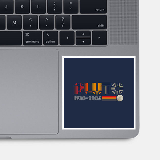 Pluto-none glossy sticker-DrMonekers