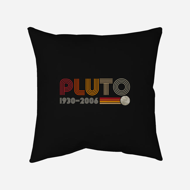 Pluto-none removable cover w insert throw pillow-DrMonekers