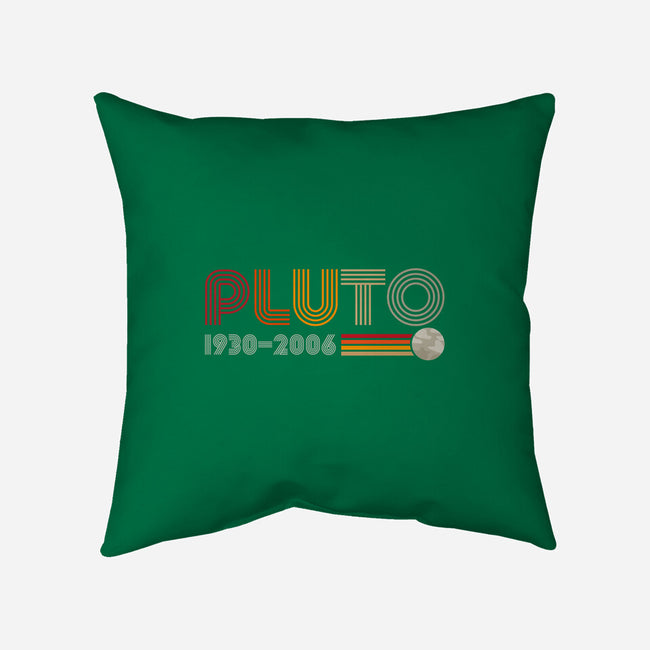 Pluto-none removable cover w insert throw pillow-DrMonekers