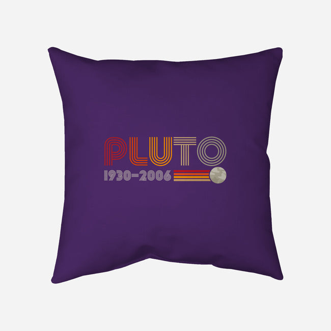 Pluto-none removable cover throw pillow-DrMonekers