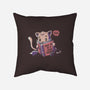 How To Be A Wild Animal-none removable cover w insert throw pillow-tobefonseca