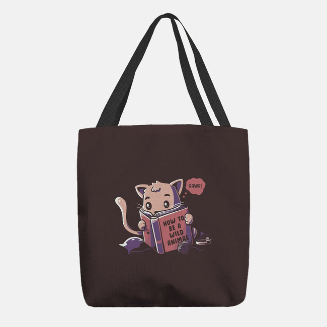 How To Be A Wild Animal-none basic tote-tobefonseca