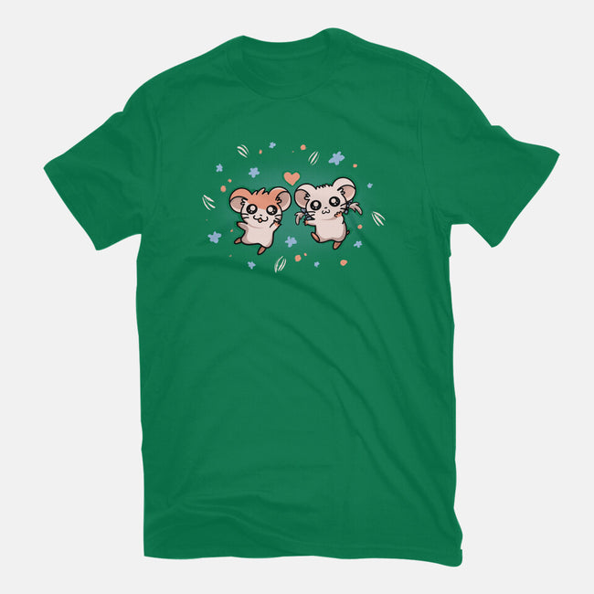 Ham Ham Love-unisex basic tee-Mushita