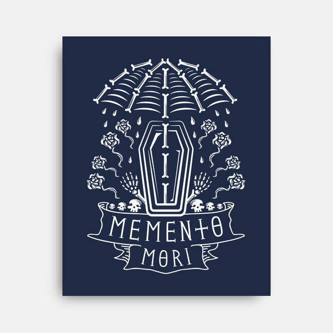 Memento Mori-none stretched canvas-Logozaste