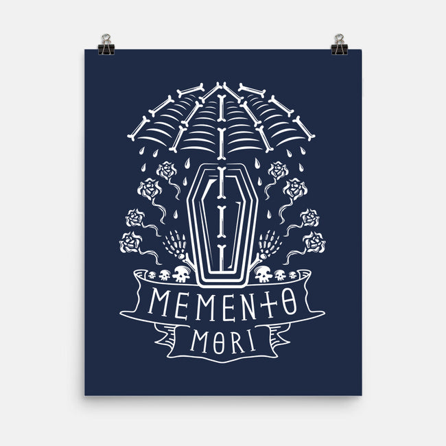 Memento Mori-none matte poster-Logozaste