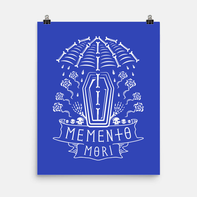 Memento Mori-none matte poster-Logozaste