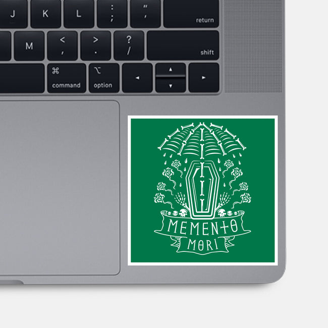 Memento Mori-none glossy sticker-Logozaste