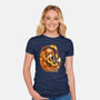 Breathe Of Thunder-womens fitted tee-heydale