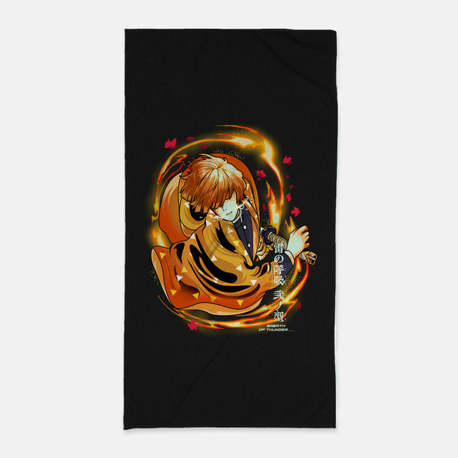 Breathe Of Thunder-none beach towel-heydale