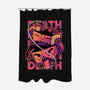 Cupdeath-none polyester shower curtain-Kabuto Studio