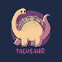 Tacosaur-none removable cover throw pillow-xMorfina