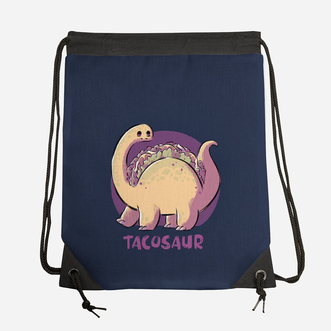 Tacosaur-none drawstring bag-xMorfina