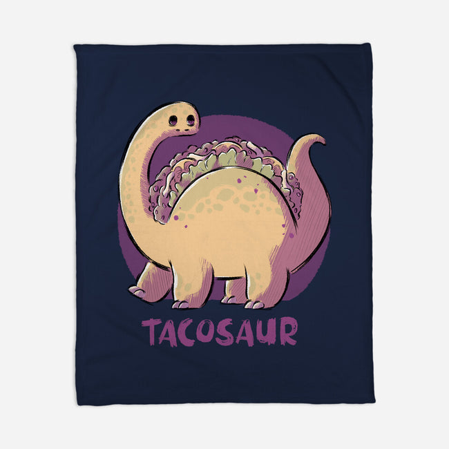 Tacosaur-none fleece blanket-xMorfina