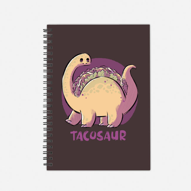 Tacosaur-none dot grid notebook-xMorfina