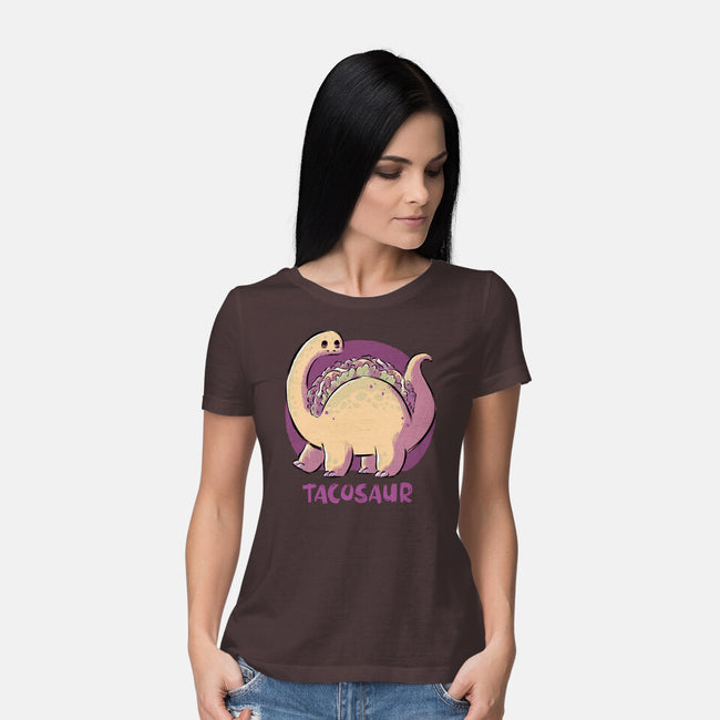 Tacosaur-womens basic tee-xMorfina