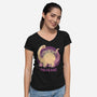 Tacosaur-womens v-neck tee-xMorfina