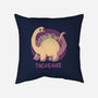 Tacosaur-none removable cover w insert throw pillow-xMorfina