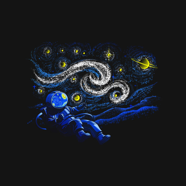 Starry Night Gravity-none fleece blanket-tobefonseca