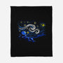 Starry Night Gravity-none fleece blanket-tobefonseca