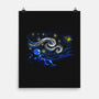 Starry Night Gravity-none matte poster-tobefonseca