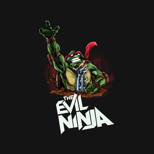 The Evil Ninja-womens v-neck tee-zascanauta
