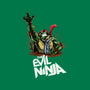 The Evil Ninja-none fleece blanket-zascanauta