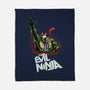 The Evil Ninja-none fleece blanket-zascanauta