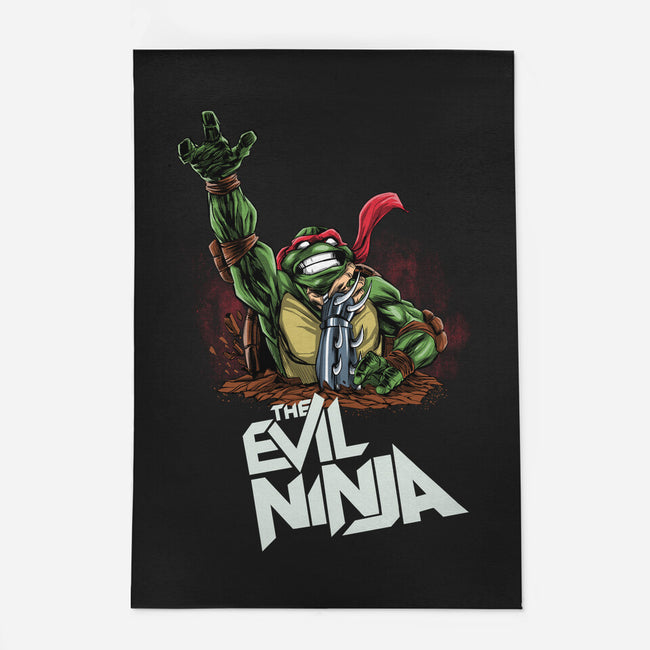 The Evil Ninja-none outdoor rug-zascanauta