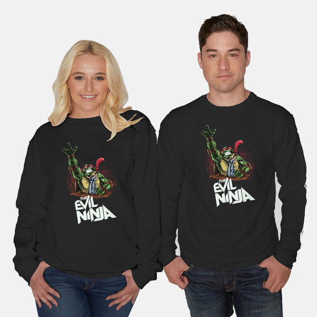 The Evil Ninja-unisex crew neck sweatshirt-zascanauta