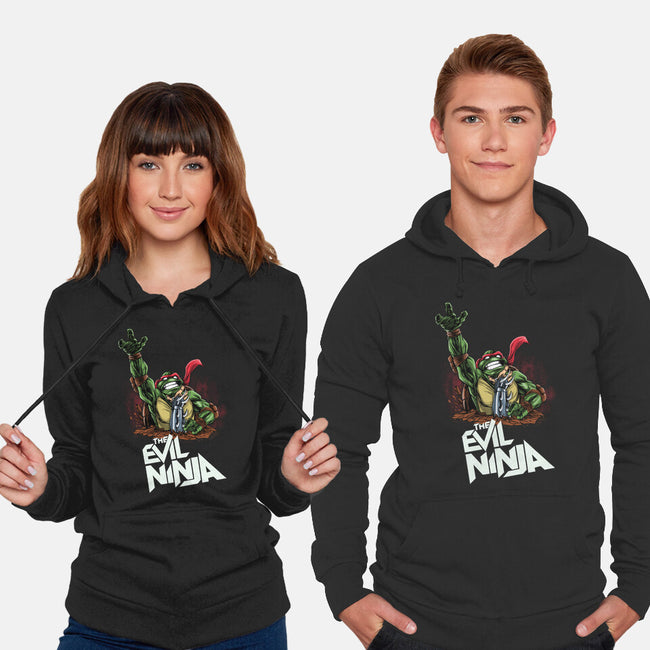 The Evil Ninja-unisex pullover sweatshirt-zascanauta