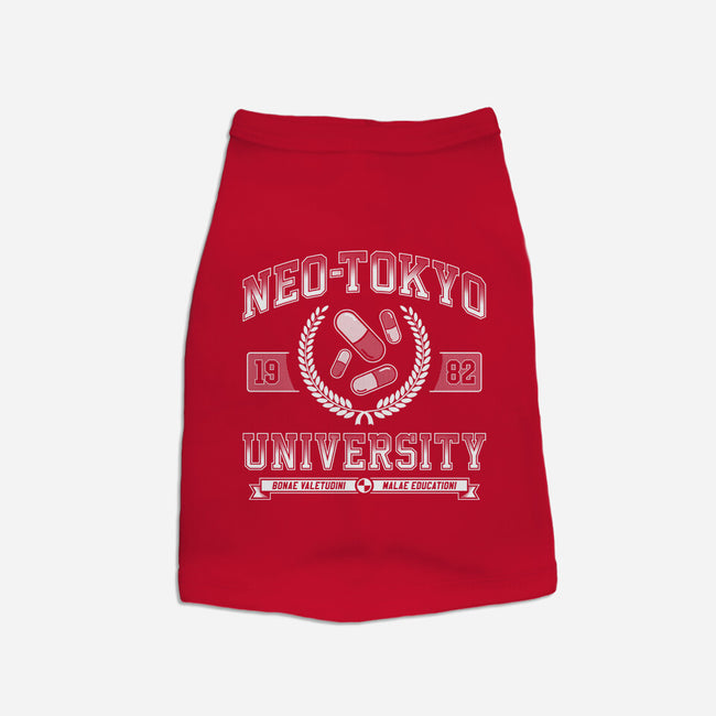 Neo-Tokyo University-dog basic pet tank-DCLawrence