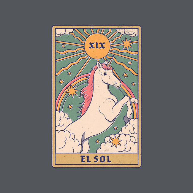 Unicorn Tarot-none polyester shower curtain-Thiago Correa