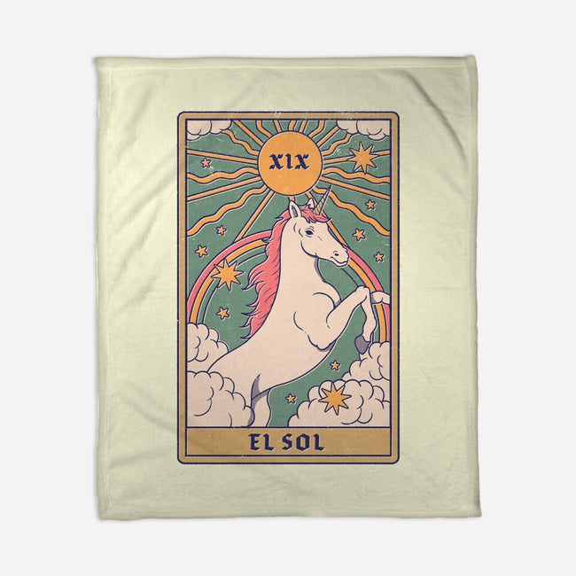 Unicorn Tarot-none fleece blanket-Thiago Correa