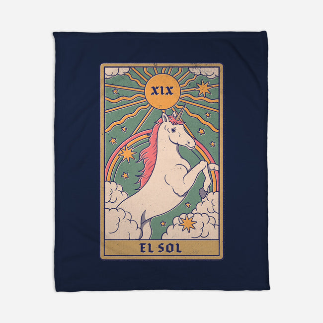 Unicorn Tarot-none fleece blanket-Thiago Correa