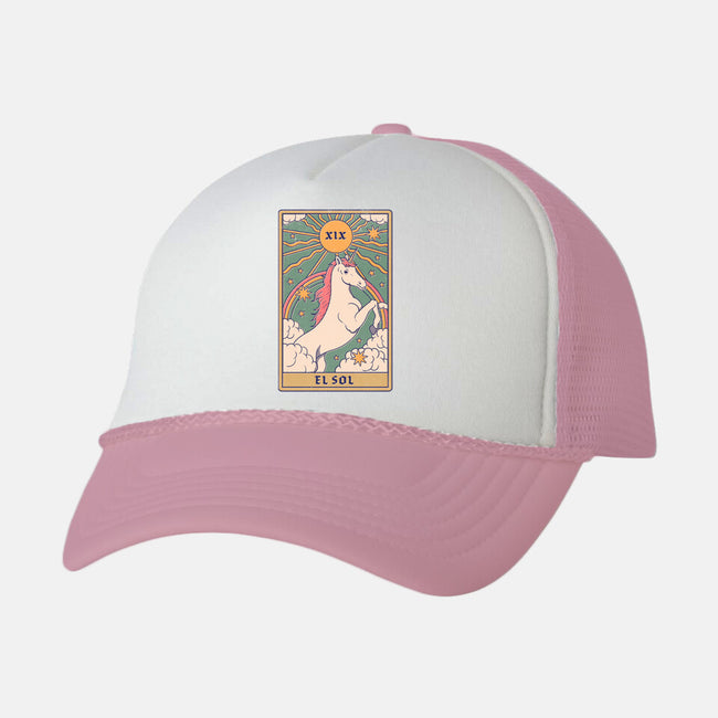 Unicorn Tarot-unisex trucker hat-Thiago Correa