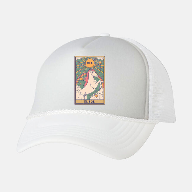 Unicorn Tarot-unisex trucker hat-Thiago Correa