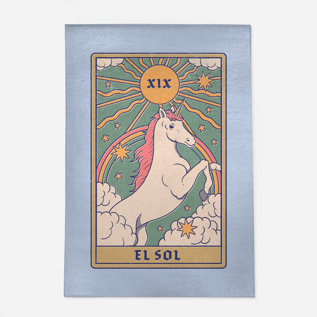 Unicorn Tarot-none outdoor rug-Thiago Correa