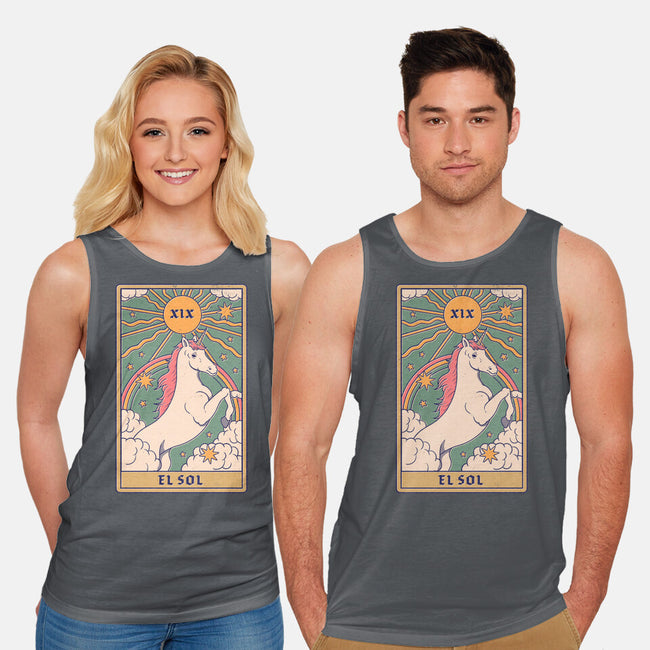 Unicorn Tarot-unisex basic tank-Thiago Correa