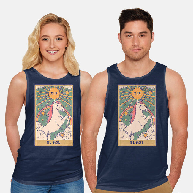 Unicorn Tarot-unisex basic tank-Thiago Correa