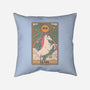 Unicorn Tarot-none removable cover throw pillow-Thiago Correa