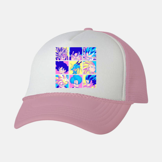 Saiyans-unisex trucker hat-Jelly89