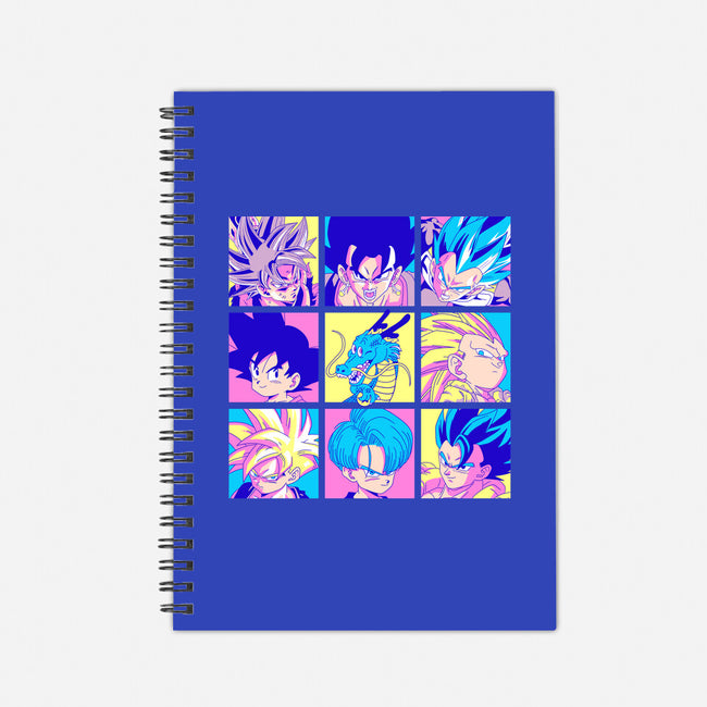 Saiyans-none dot grid notebook-Jelly89