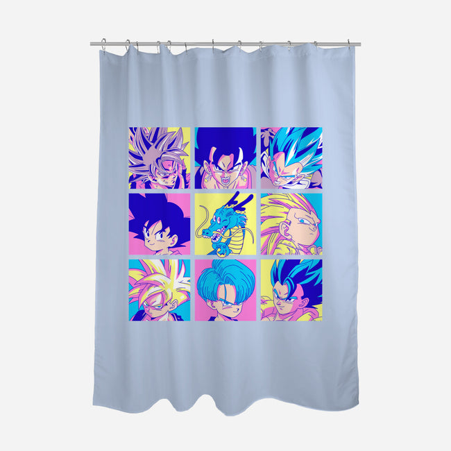 Saiyans-none polyester shower curtain-Jelly89