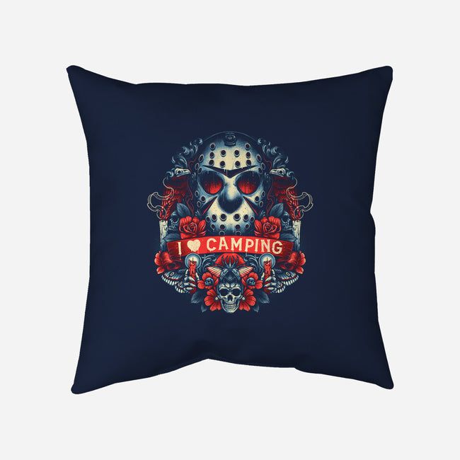 Symbol Of The Camper-none removable cover throw pillow-glitchygorilla