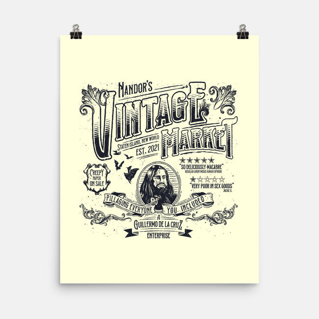 Vintage Market-none matte poster-teesgeex