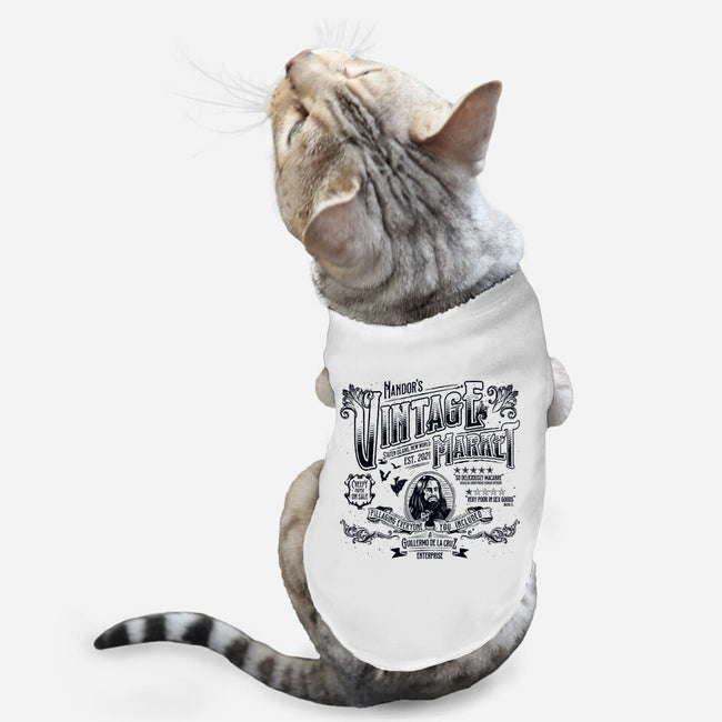 Vintage Market-cat basic pet tank-teesgeex