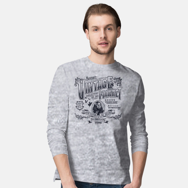 Vintage Market-mens long sleeved tee-teesgeex