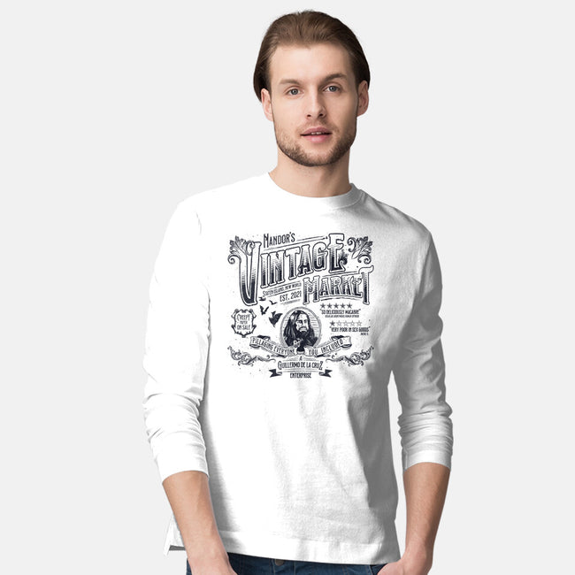 Vintage Market-mens long sleeved tee-teesgeex
