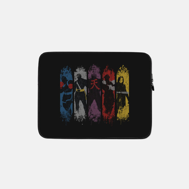 Shadow Foes-none zippered laptop sleeve-Skullpy