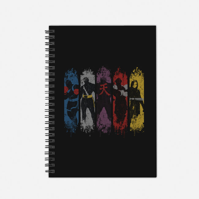 Shadow Foes-none dot grid notebook-Skullpy